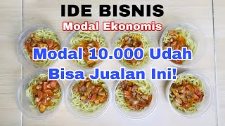 IDE BISNIS JAJANAN KEKINIAN MODAL EKONOMIS