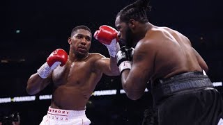 JUST NOW: Anthony Joshua England vs Jermaine Franklin USA