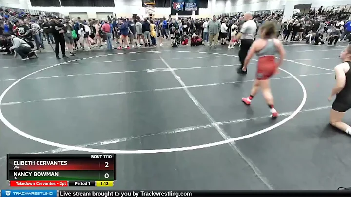 152 Lbs Champ. Round 1 - EliBeth Cervantes, WA Vs ...