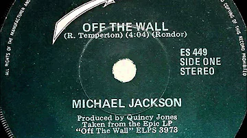 Michael Jackson - Off The Wall (Dj "S" Rework)