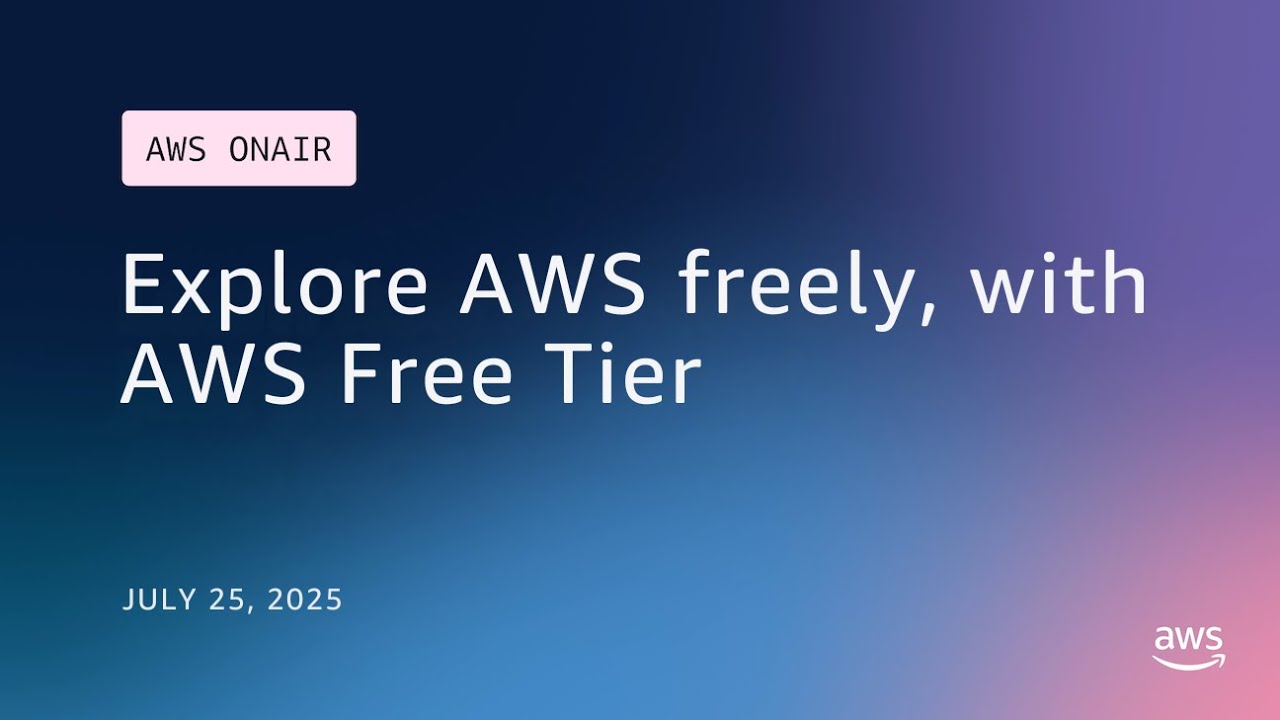 Explore AWS freely, with AWS Free Tier