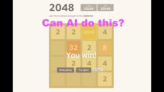 This Stream Ends When AI Solves 2048