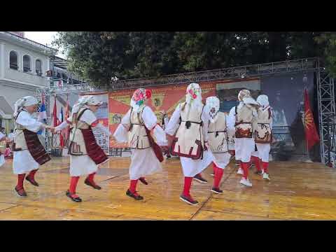 Macedonian folk dances. Ohrid festival. May 2023 - YouTube