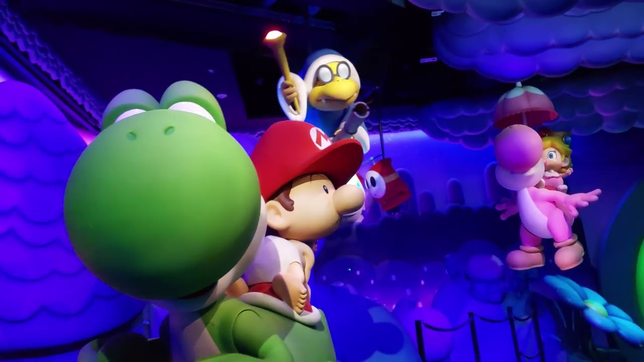 日本環球影城 瑪莉奧園區耀西冒險yoshi's adventure ride on super nintendo land
