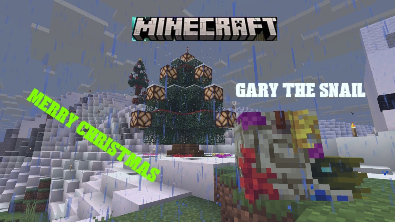 Getting Gary the Snail for Christmas | Minecraft Hardcore Episode 42