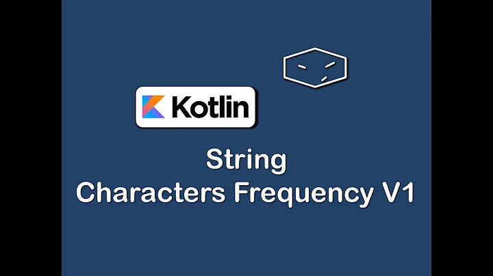 string characters frequency v1 in kotlin