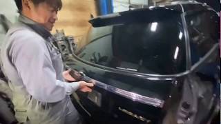 legacy bp5 spec b ＢＰ５　レガシィ　リアガーニッシュ外し方　SUBARU　LEGACY