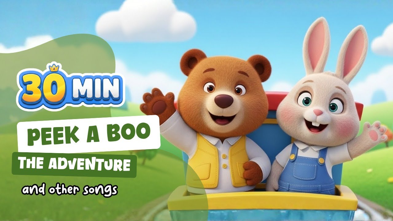 PEEK A BOO, THE ADVENTURE And Many More | Favourite nursery rhymes & kids songs