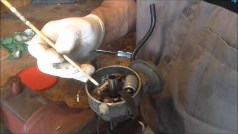 how to replace points in a distributor