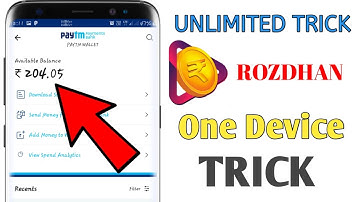 Rozdhan Unlimited Trick !! Rozdhan one Device Unlimited Refer Trick