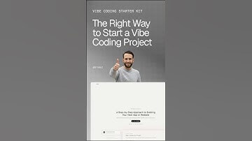 Vibe Coding Starter Kit, The Right Way to Start a Vibe Coding Project