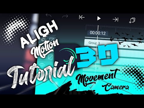 new |3D Camera movement|🔥 (alight motion🌹) best and simple why to use nulls💯
