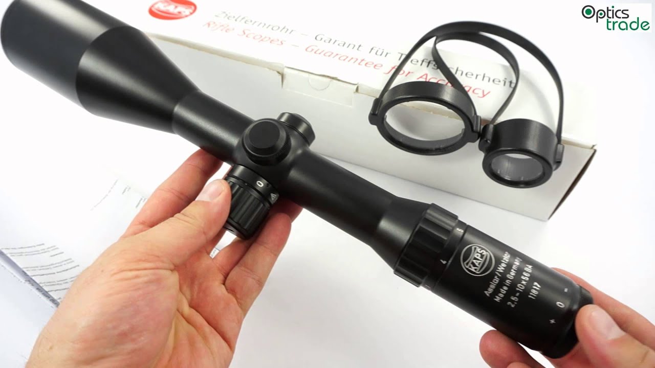 Kaps Illuminated 2.5-10x56 OC riflescope review