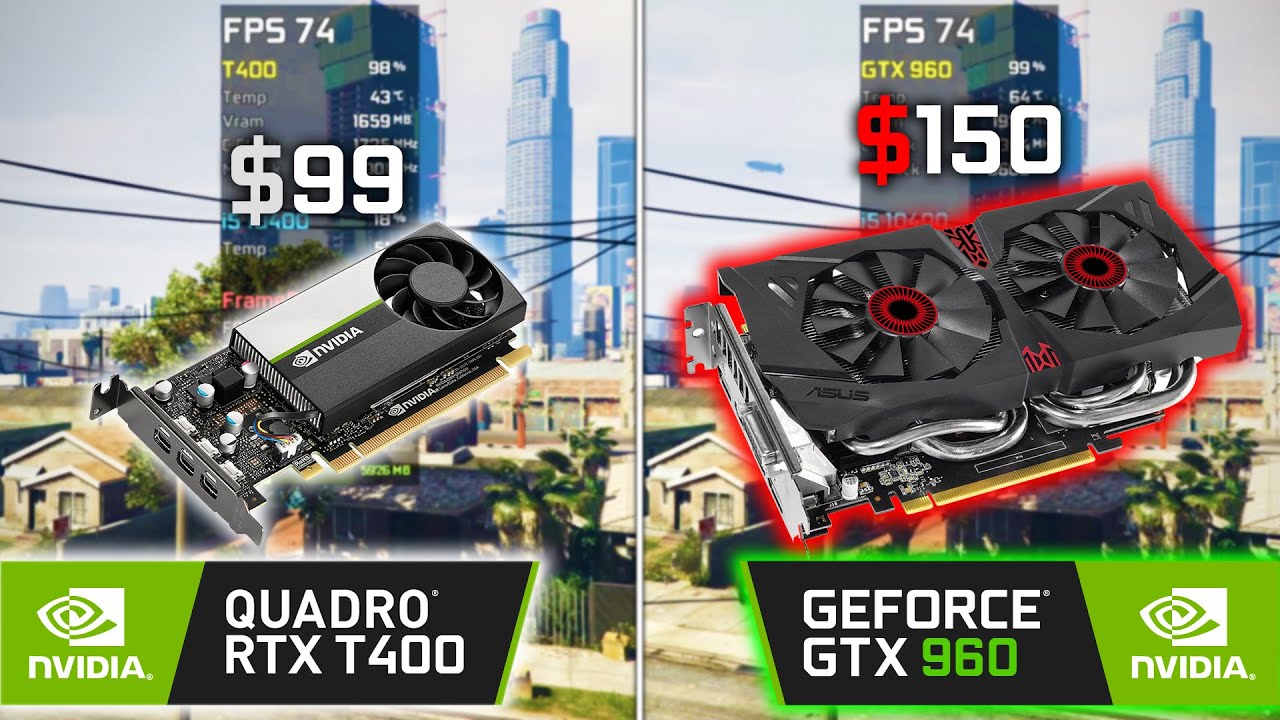 T400 vs GTX 960 - Test in 7 Games - YouTube