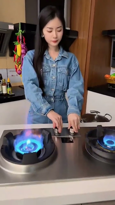 Pure blue fierce fire big fire power, nine cavity fierce fire stove, good burnercleaning..