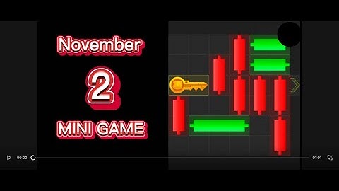 Hamster Kombat Mini Game puzzle 2 November | mini game puzzle today hamster Kombat | #liveminigame