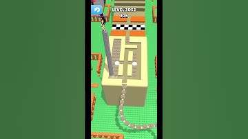 Gameplay top mobile games Relaxing n satisfying game iOS/ANDROID Stacky Dash  #shorts Level 3052