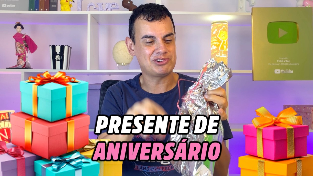 MEU ANIVERSÁRIO! 🎂 Abri os presentes da Caixa Postal e não acreditei nisso...