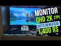 MONITOR CURVO CUSTO BENEFÍCIO HUSKY STORM 700 QHD 27 POLEGADAS!!!