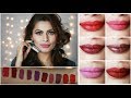 *NEW* Sugar Smudge Me Not Lipsticks New Shades 21-30 | Swatch + Review | Kavya K