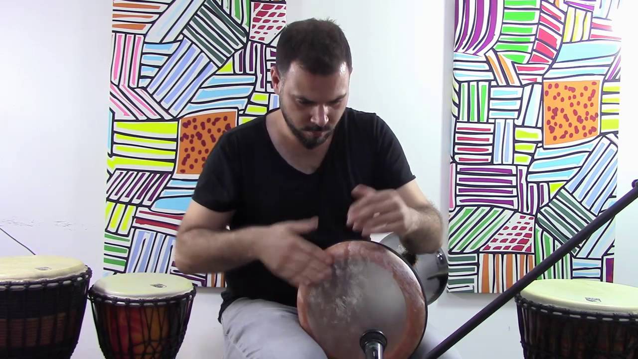 "Izmir Percussion" Solo Clay Darbuka Doumbek With Soft Bag (CLSL03