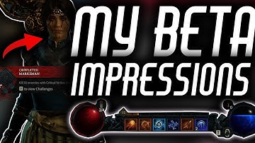 *NEW* Diablo 4 Closed Beta + My Time With The Game (SORCERESS & ROGUE GAMEPLAY)