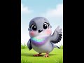 Hello! I am a pigeon and I am a bird 🕊️  #englishforkids #learnenglish #birds