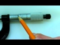 Calibrating and Reading an Inch Micrometer Caliper