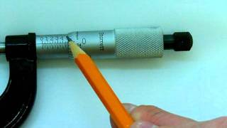 Calibrating and Reading an Inch Micrometer Caliper