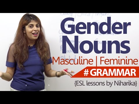 Video: How To Determine The Gender Of Non-declining Nouns