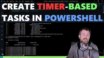Run Tasks on Timers in PowerShell