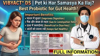 Vibact DS Capsule Full Review | Digestive Treatment Medicine Hindi