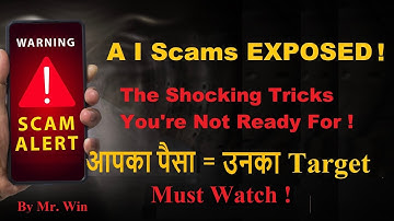AI Scams Exposed || The Shocking Tricks You’re Not Ready For !