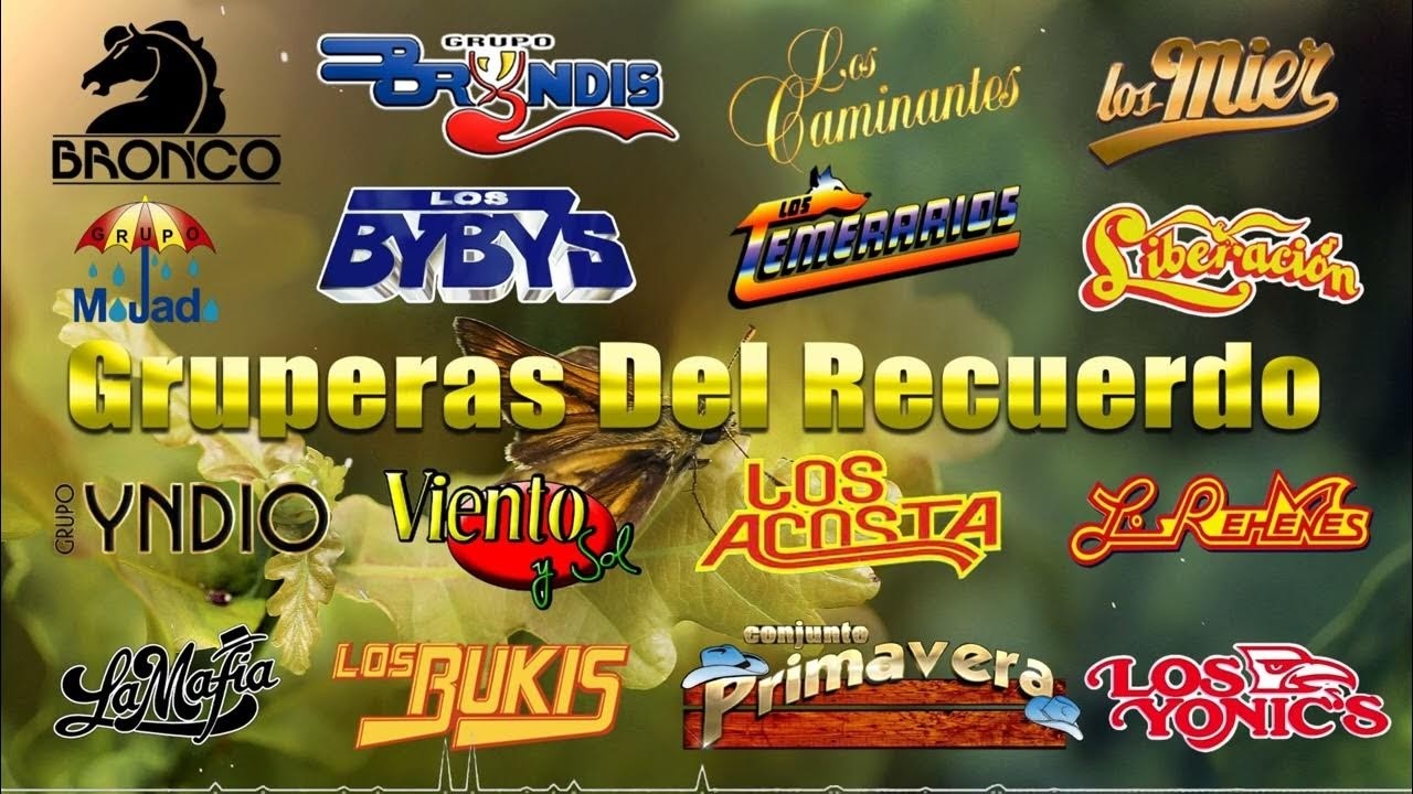 GRUPERAS 90S DEL RECUERDO   BRONCO, TEMERARIOS, BUKIS, ACOSTA, BRYNDIS, CAMINANTES, YONICS Y MA