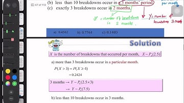 SM025 Matriculation Mathematics Chapter 9.2 | Poisson Distribution | Video Narration Challenge