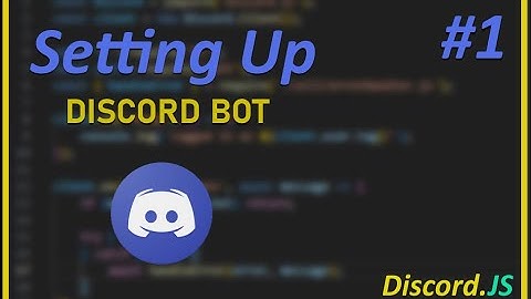 Setting Up/initial files DISCORD bot (Command Handler || Event Handler)