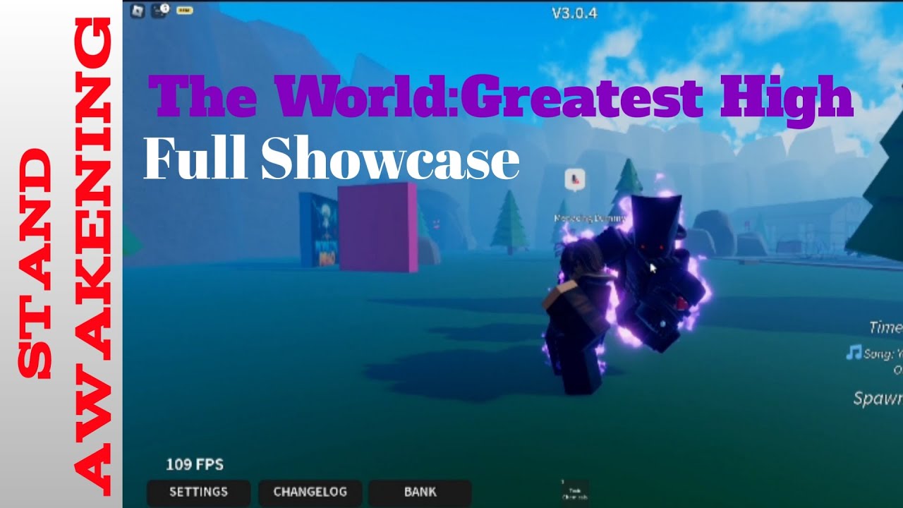 STAND AWAKENING]The World: Greatest High Showcase 