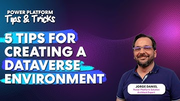 5 Tips for Creating a Dataverse Environment | BI4ALL