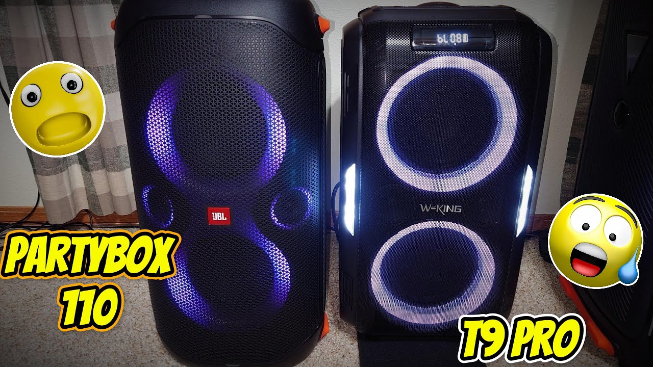 W-King T9 Pro vs JBL Partybox 110 😯Can the Budget King Hang With