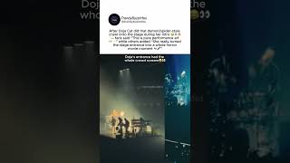 Doja Cat “doing that demon/spider-style crawl onto the stage during her intro” #dojacat