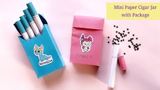 Mini Paper Jar with Package / DIY Paper Box / DIY Cute Paper Box