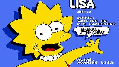 The Simpsons Arcade-Lisa Simpson