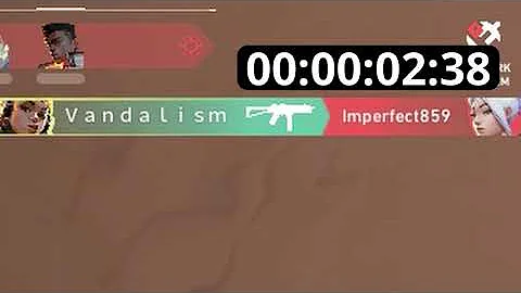 WR FASTEST KILL IN VALORANT (Swiftplay) 00:2:38 SECS