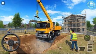 City Construction Simulator 2025 🚧 | Drainage Repair, Crane & Truck Gameplay | Android Game screenshot 5