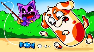 Poppy Playtime Cat Nap | A Naughty Day In The Life of CATNAP x HOO DOO | Hoo Doo Animation