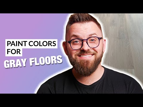 The BEST Colors for GRAY WOOD FLOORS | Sherwin Williams Paint Colors