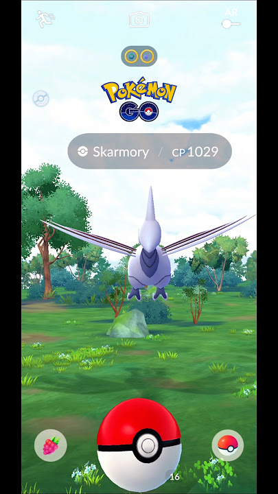 PokeGOThy Caught Rare Skarmory CP 1029 | Pokemon GO Indonesia #Shorts