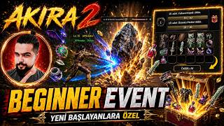 BEKLENEN EVENT GELDİ! 🔥 Beginner Event ile Başlayan Uçuyor (Metin2 Akira2) #metin2