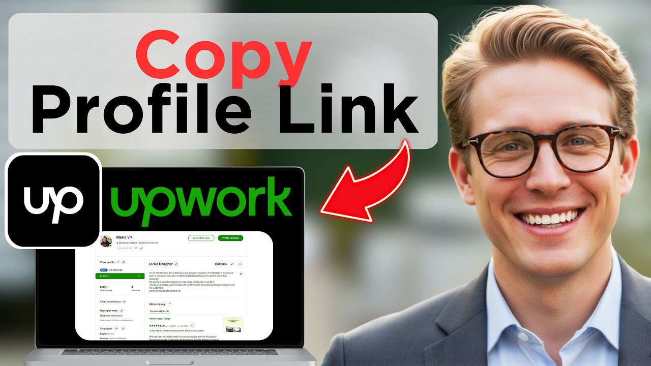 How to Copy Upwork Profile Link (Updated 2026)