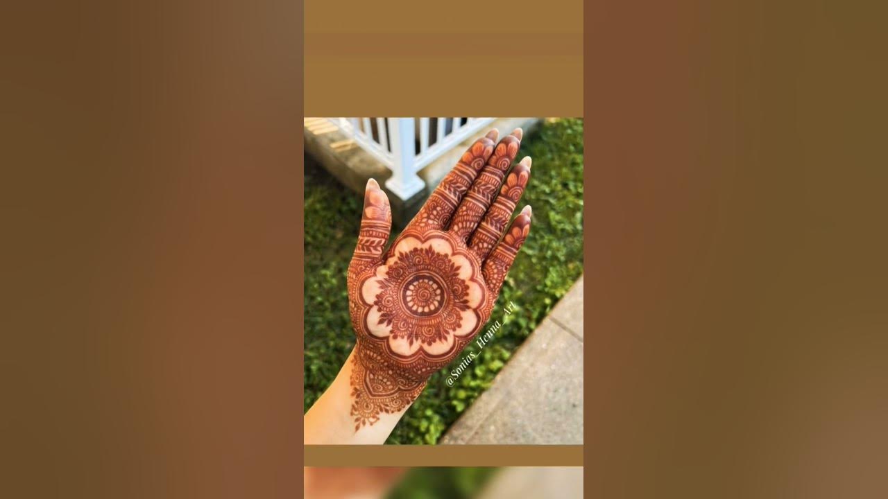 Mahendi design#back and front hand#new design#bridal mehndi#song#trending#mehndi